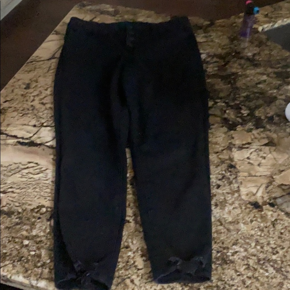 American Eagle curvy high rise jegging crop